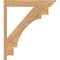 Ekena Millwork Merced Smooth Traditional Outlooker, Western Red Cedar, 5 1/2"W x 30"D x 34"H OUT06X30X34MRC01SWR - alternate 4